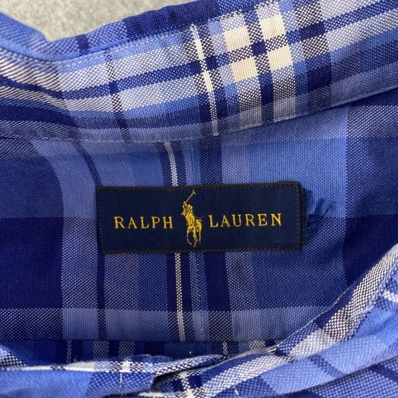 Polo Ralph Lauren Shirt Mens Size Unknown Classic-Fit Multi Oxford Long Sleeve - Picture 4 of 11